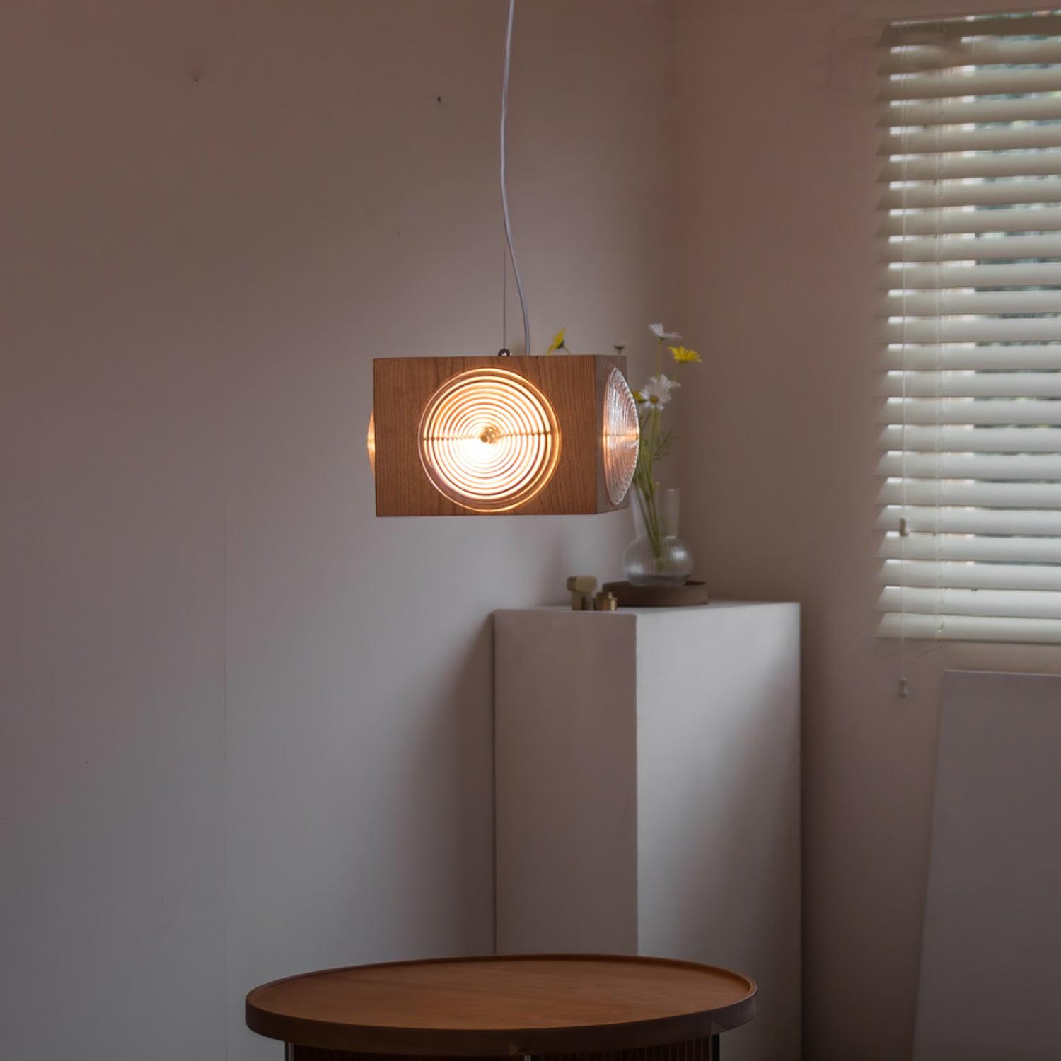 Allaeira Premium Nordic Art Bois Suspension - Neutralighting