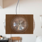 Allaeira Premium Nordic Art Bois Suspension - Neutralighting