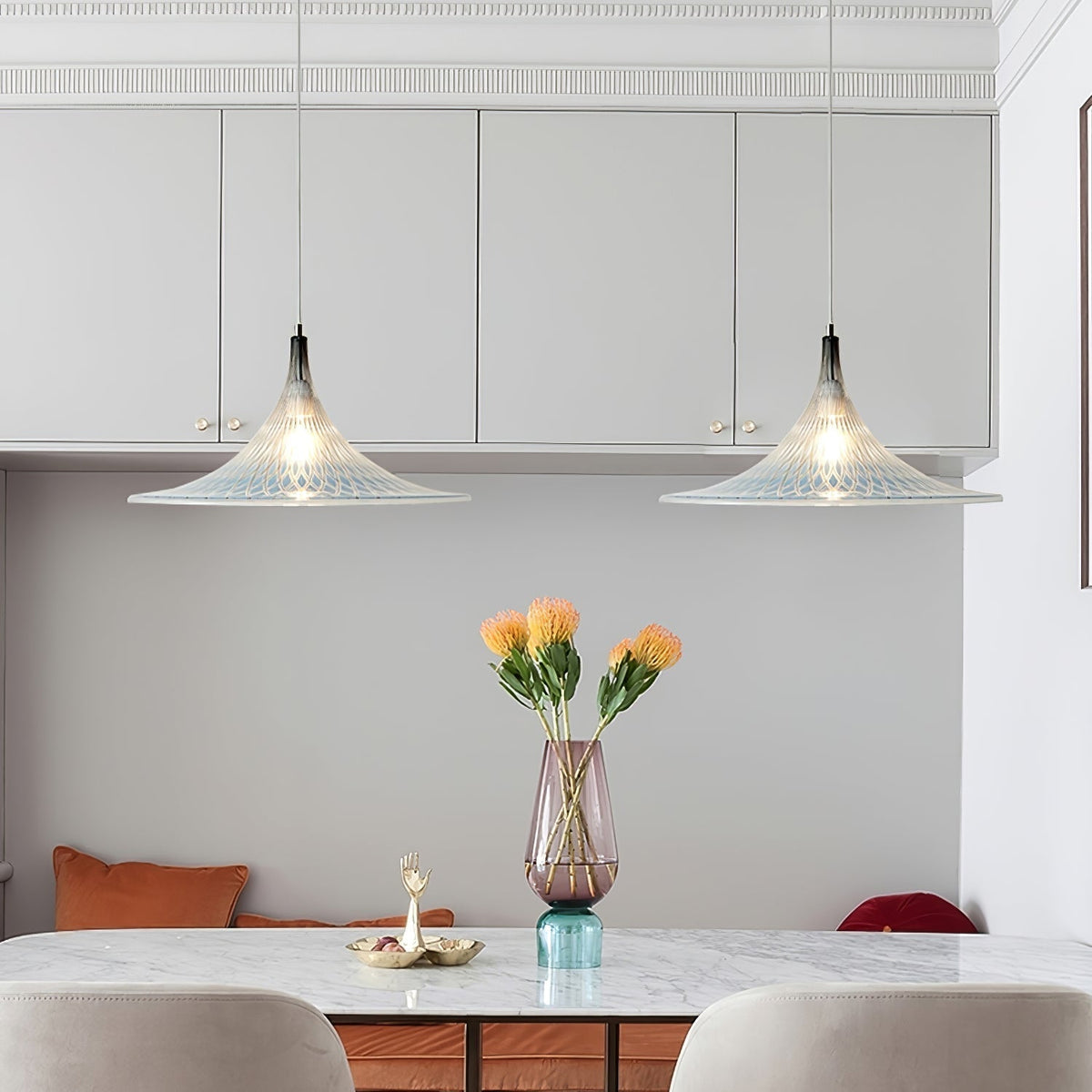 Calire Premium Nordic Art Pendentif Lumière - Neutralighting
