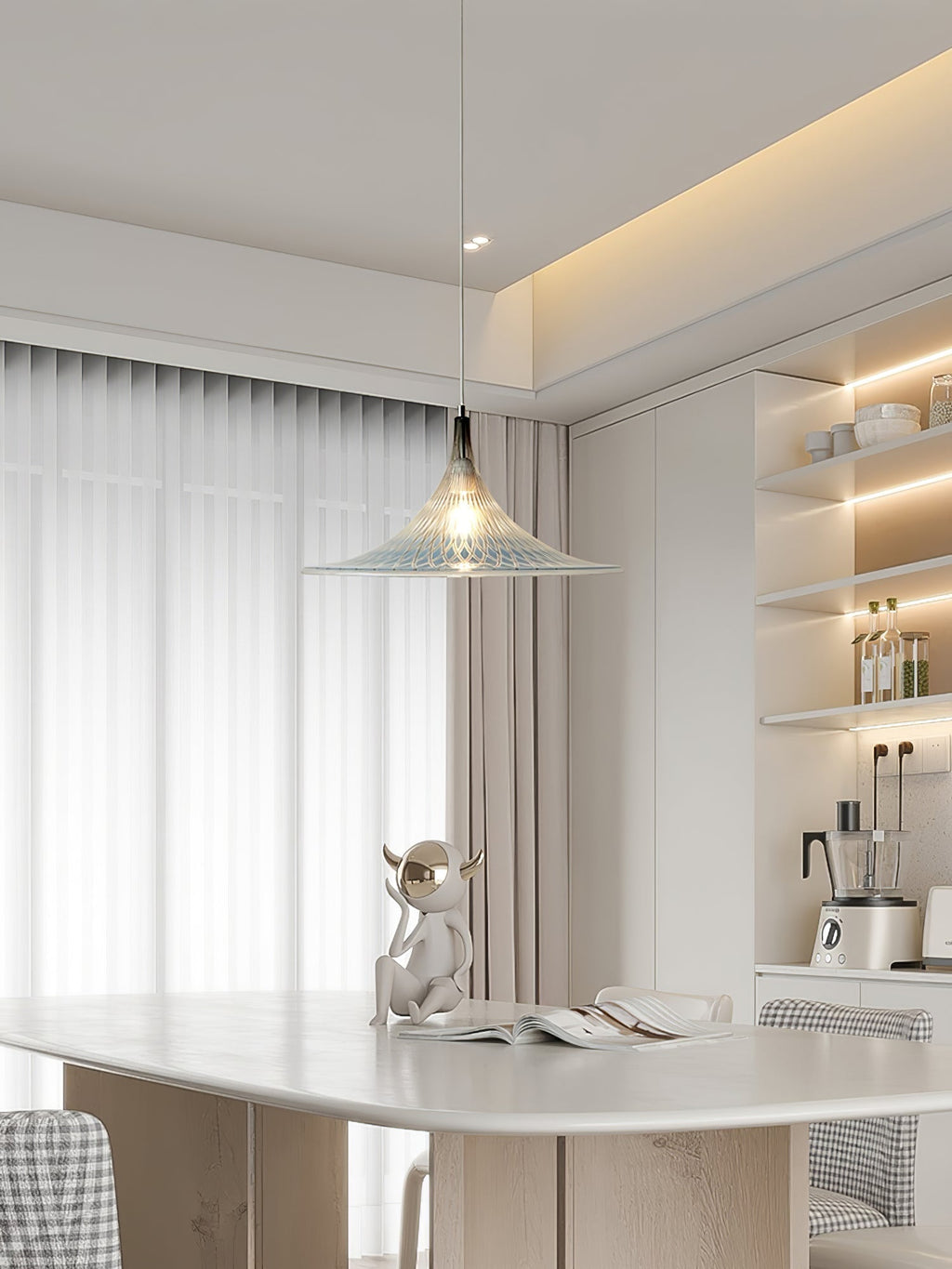 Calire Premium Nordic Art Pendentif Lumière - Neutralighting