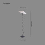 Ritta Moderne LED Lampadaire Métal Chambre/Salon Rouge Orange Blanc - Neutralighting