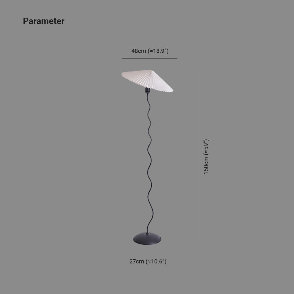Ritta Moderne LED Lampadaire Métal Chambre/Salon Rouge Orange Blanc - Neutralighting
