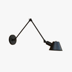 Epoch Applique Mural Pliable, Métal, Noir/Rouille, Bureau - Neutralighting