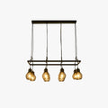 Silva Vintage Long Tête Multiple Lustre Salle À Manger/Salon/Bar - Neutralighting