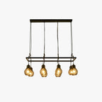 Silva Vintage Long Tête Multiple Lustre Salle À Manger/Salon/Bar - Neutralighting