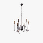 Silva Vintage Lustre Noir Métal Chambre À Coucher/Café/Salon - Neutralighting