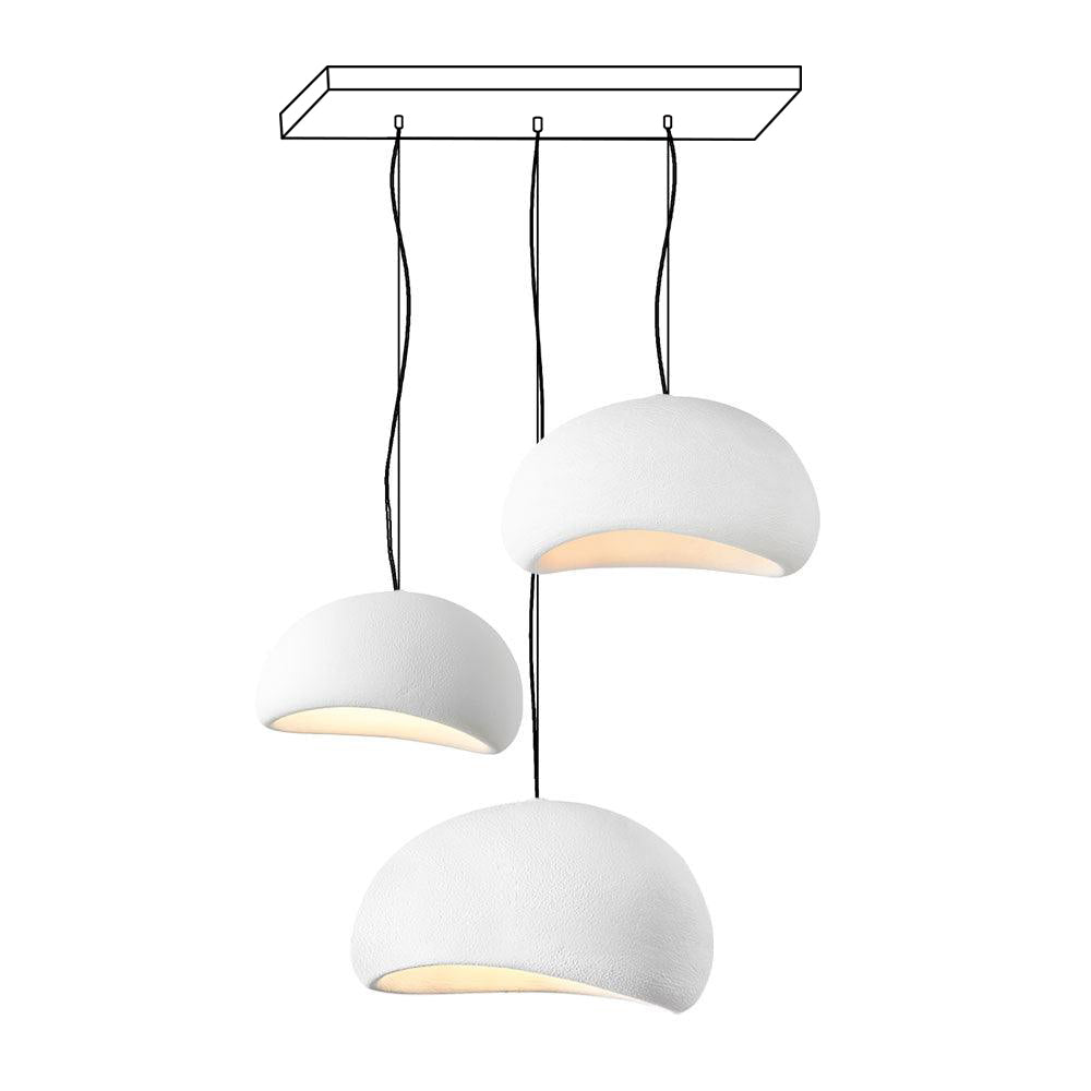 Lustra Chandelier Combinaison Rugueuse Wabi-Sabi - Neutralighting