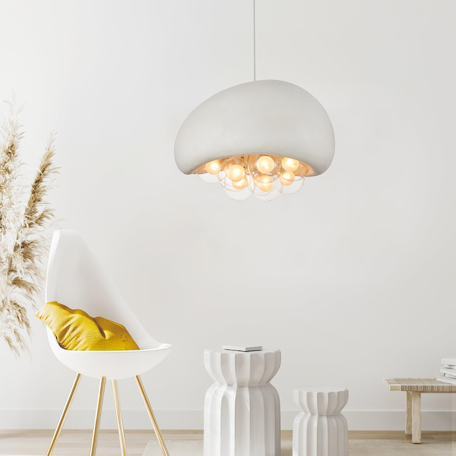 Khmara Bola Lampe Suspendue Bulle Organique - Neutralighting