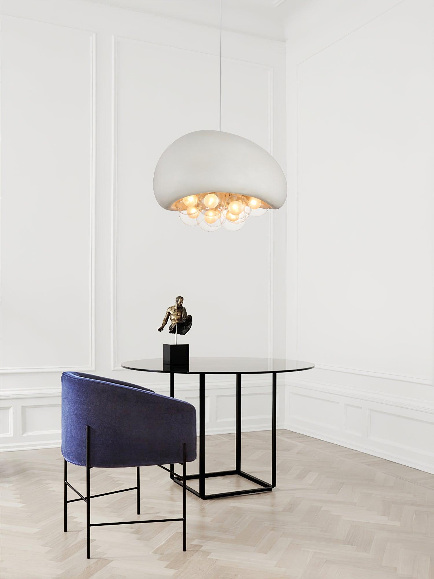 Khmara Bola Lampe Suspendue Bulle Organique - Neutralighting