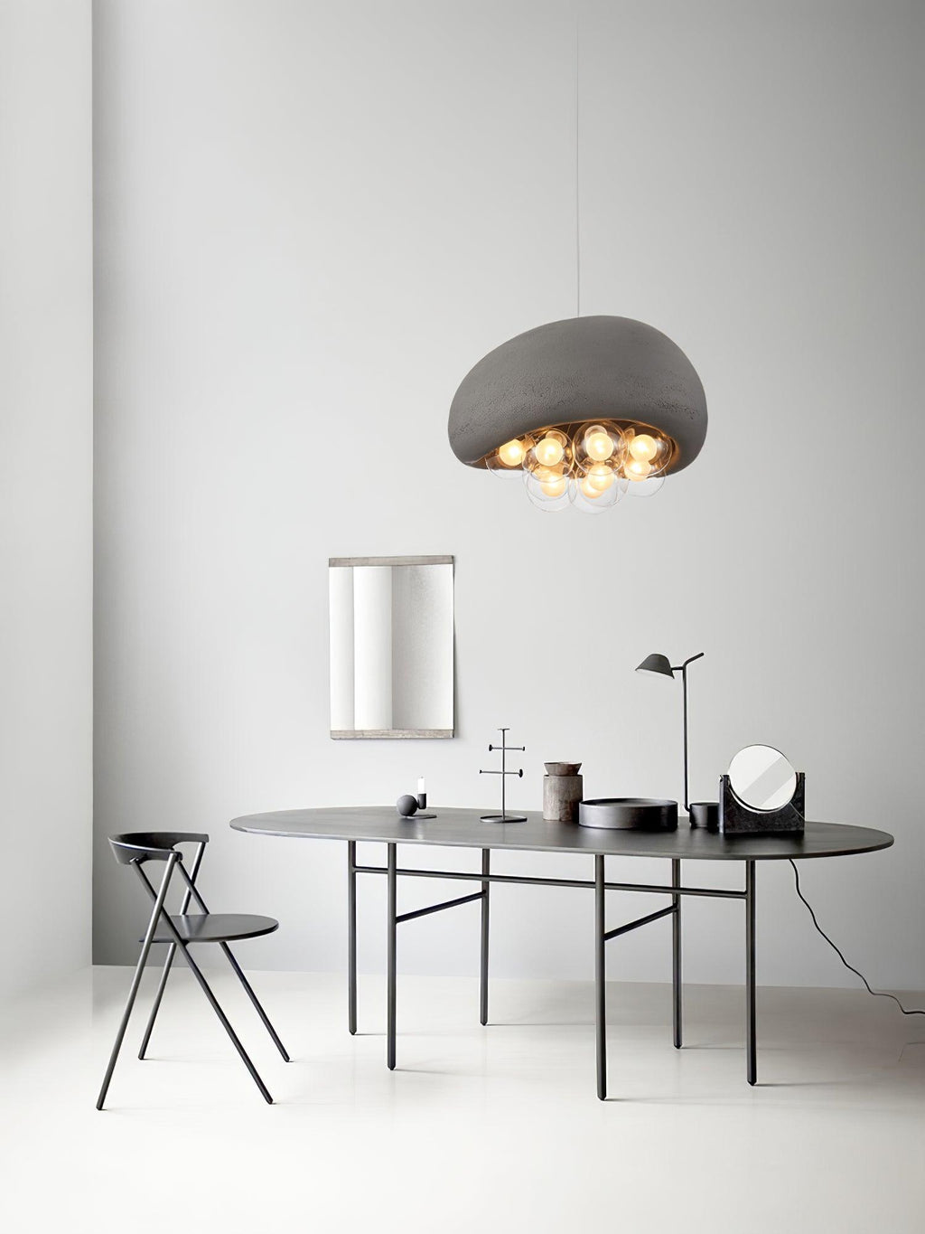 Khmara Bola Lampe Suspendue Bulle Organique - Neutralighting