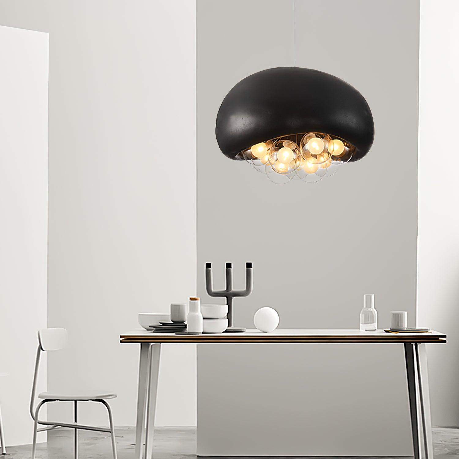 Khmara Bola Lampe Suspendue Bulle Organique - Neutralighting