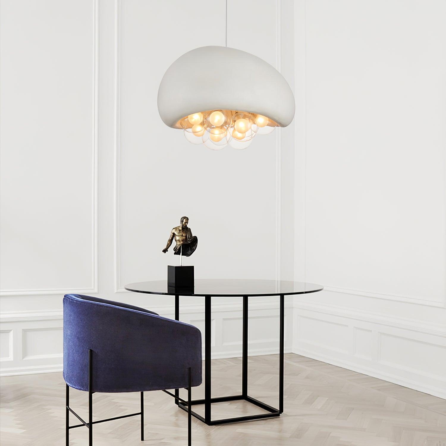 Khmara Bola Lampe Suspendue Bulle Organique - Neutralighting