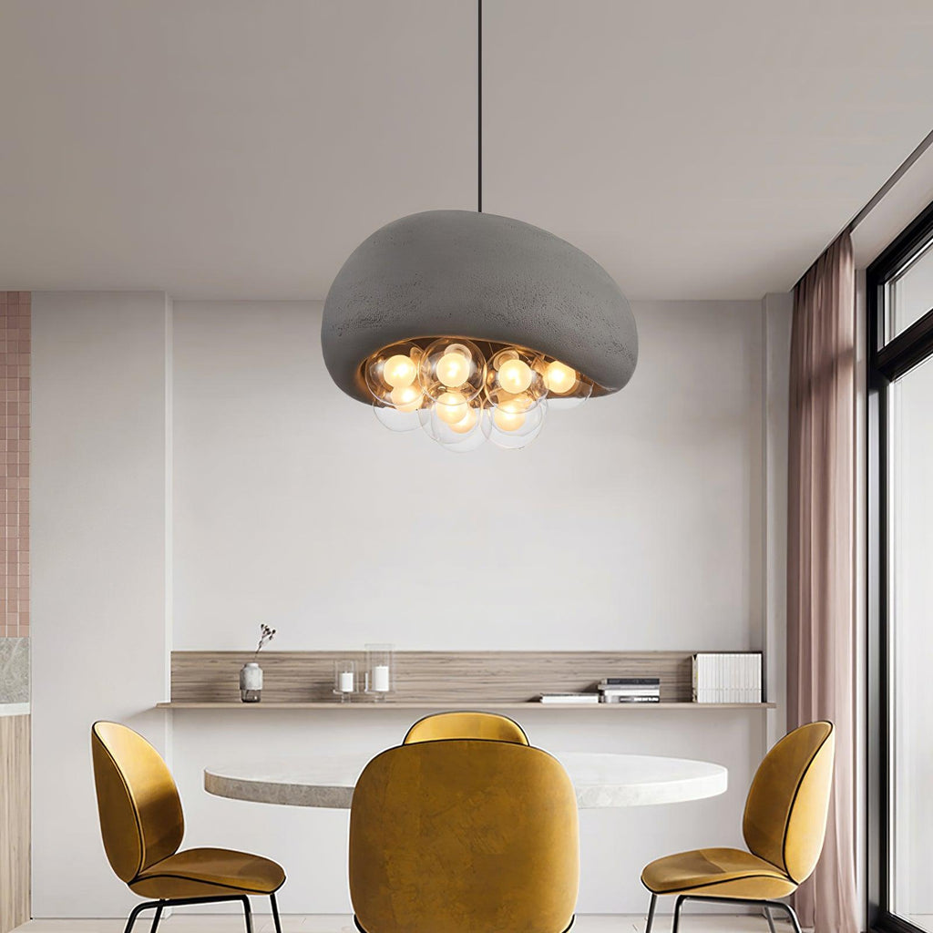 Khmara Bola Lampe Suspendue Bulle Organique - Neutralighting