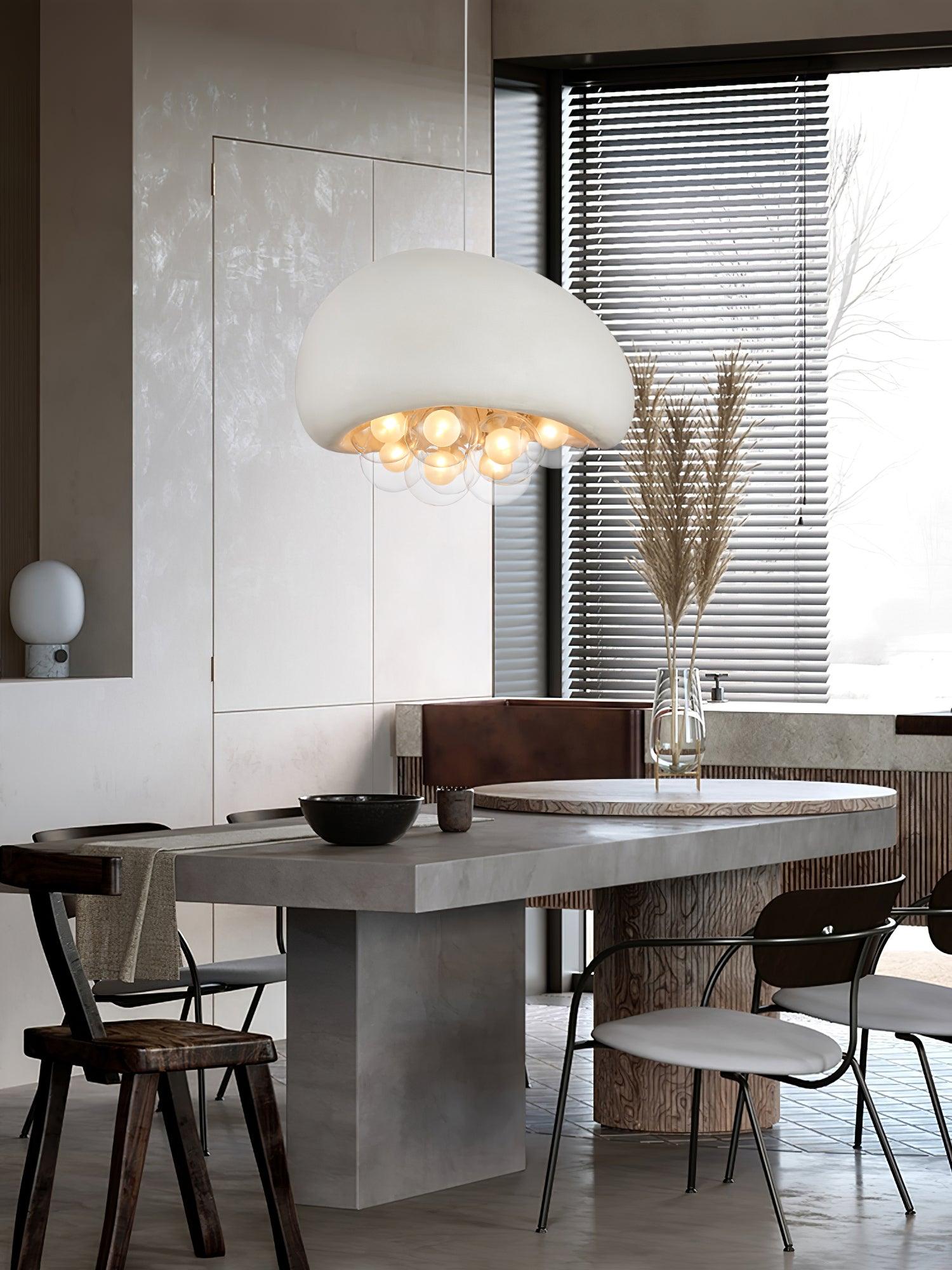Khmara Bola Lampe Suspendue Bulle Organique - Neutralighting
