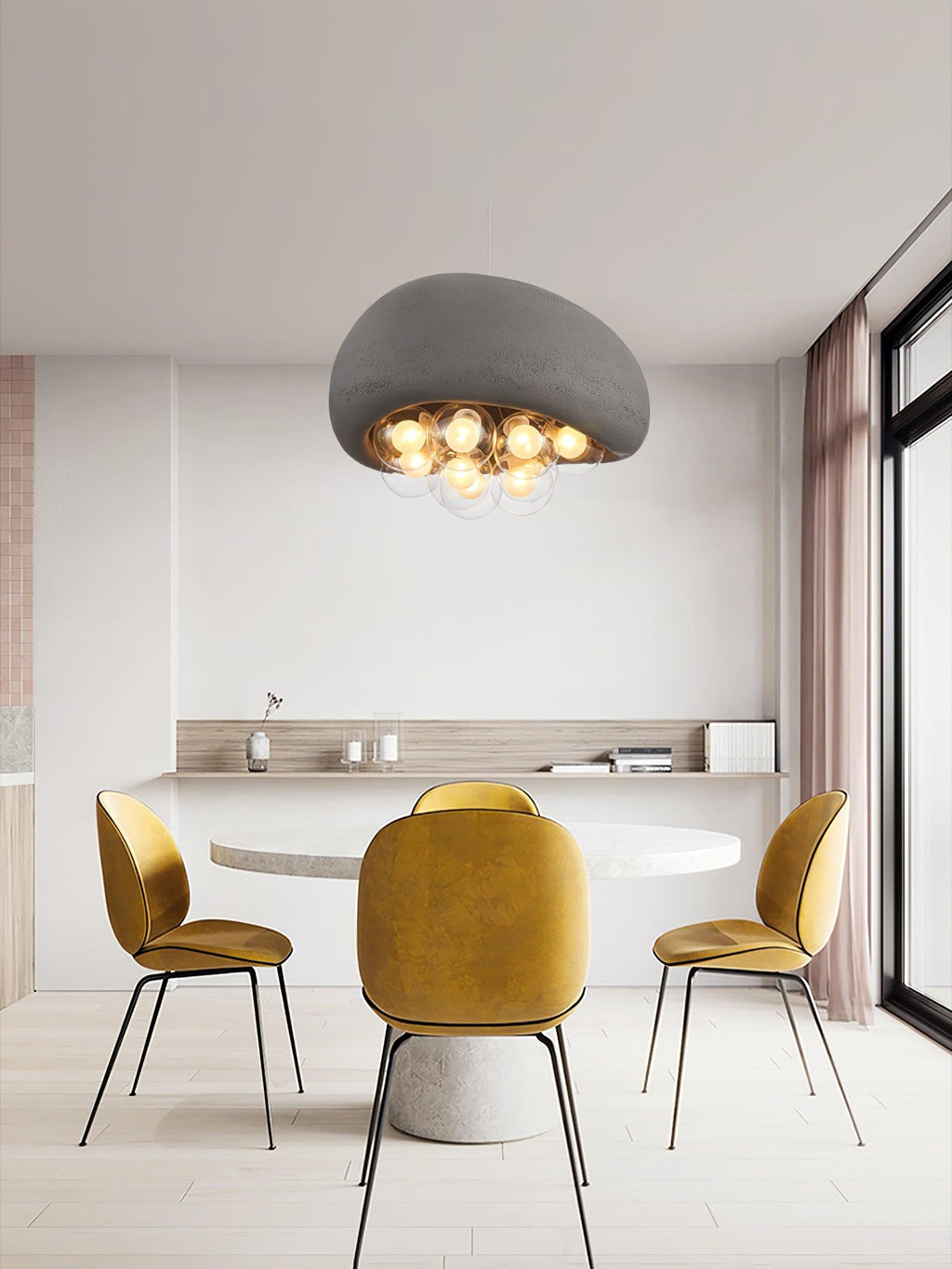 Khmara Bola Lampe Suspendue Bulle Organique - Neutralighting
