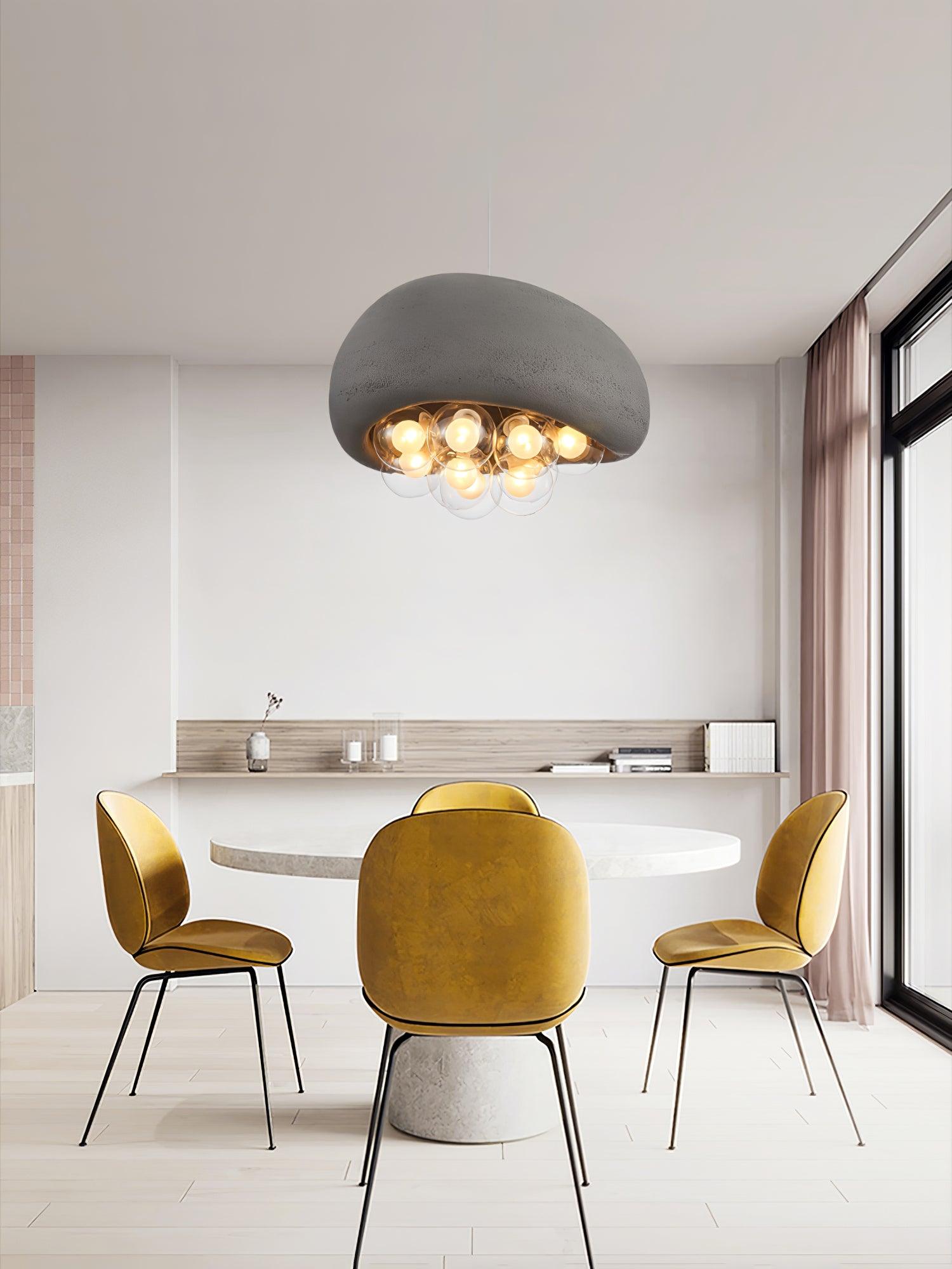 Khmara Bola Lampe Suspendue Bulle Organique - Neutralighting