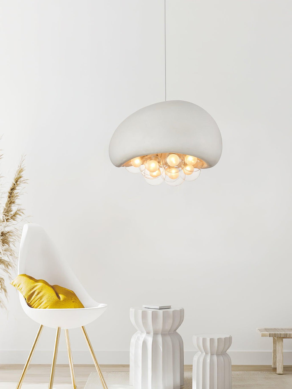 Khmara Bola Lampe Suspendue Bulle Organique - Neutralighting