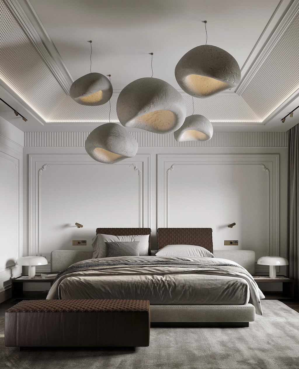 Lustra Chandelier Combinaison Rugueuse Wabi-Sabi - Neutralighting