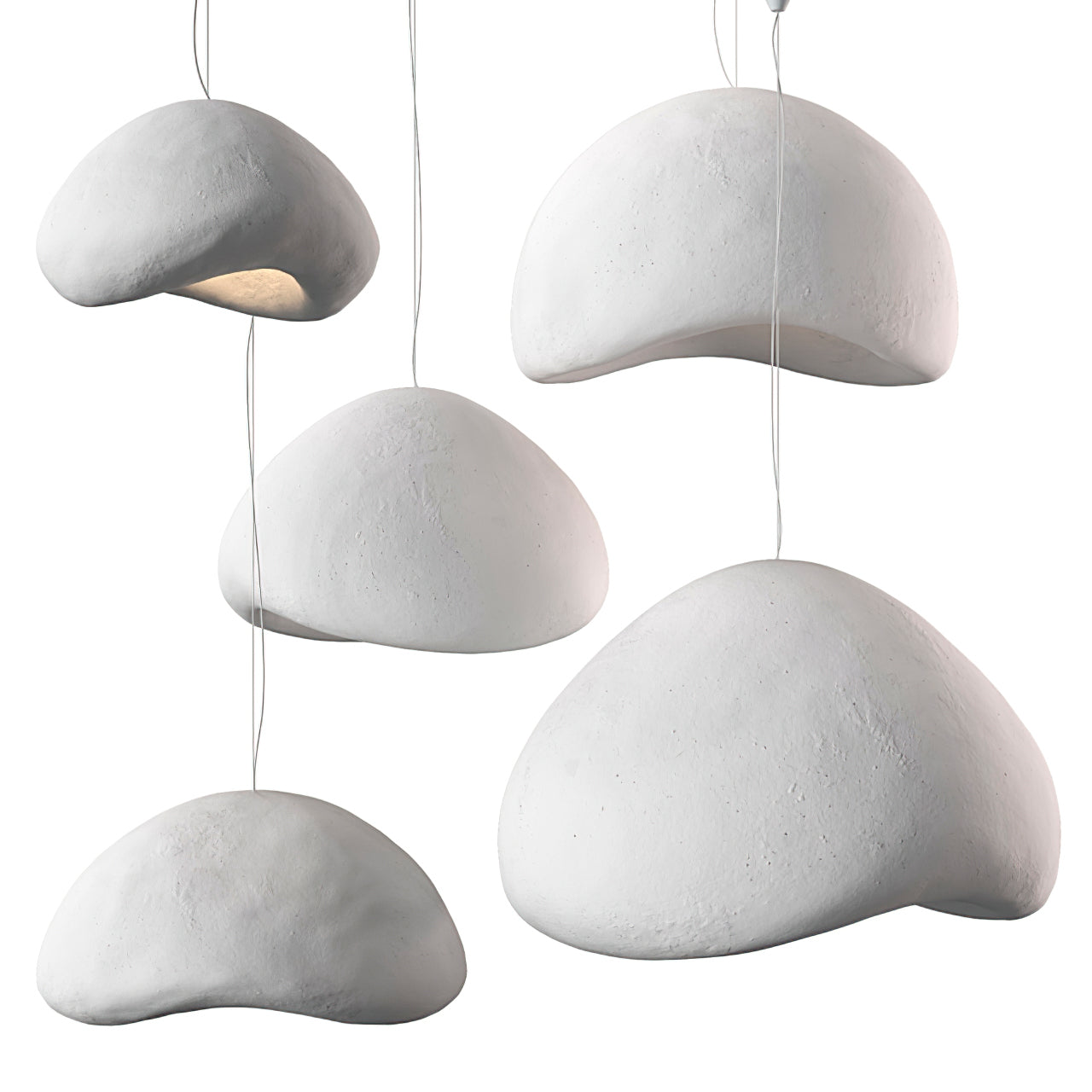 Lustra Chandelier Combinaison Rugueuse Wabi-Sabi - Neutralighting
