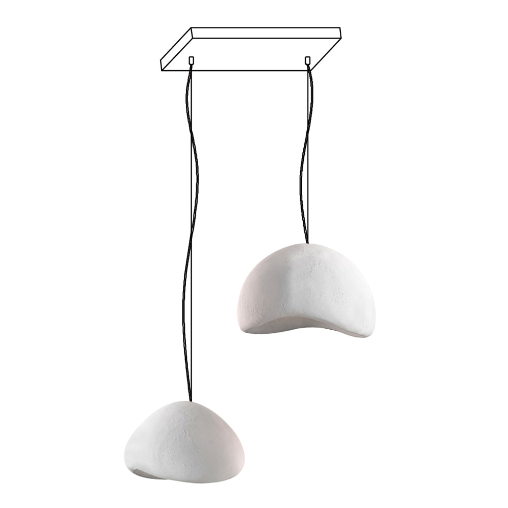 Lustra Chandelier Combinaison Rugueuse Wabi-Sabi - Neutralighting