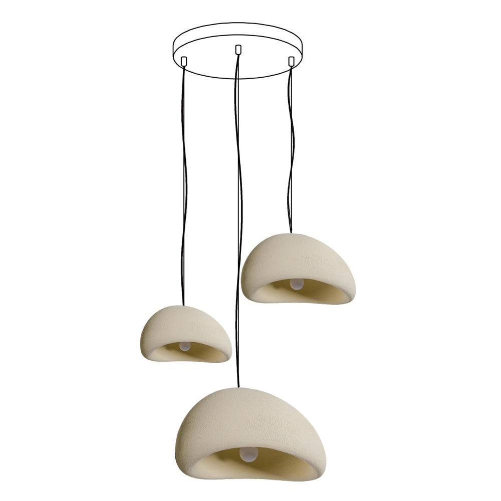 Luxor Chandelier Artistique Minimaliste Wabi-Sabi - Neutralighting