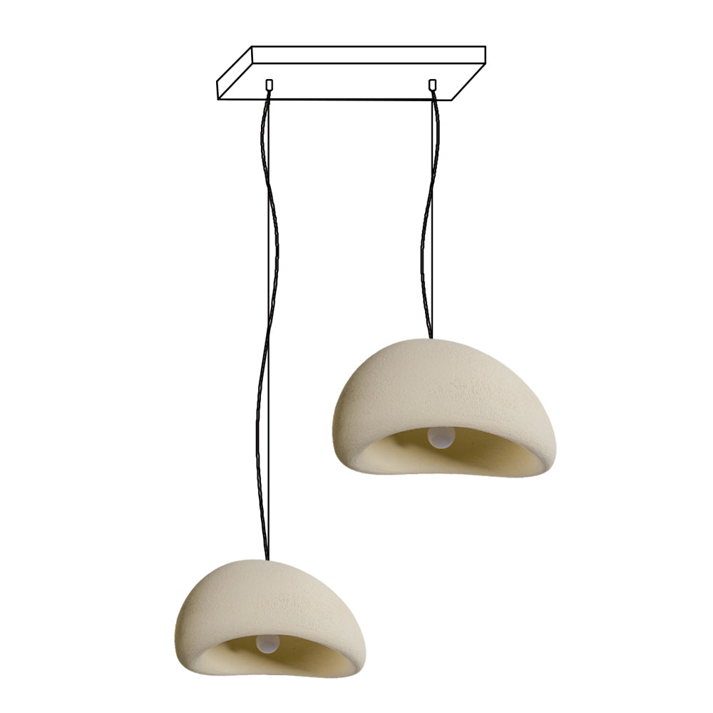 Lustra Chandelier Combinaison Rugueuse Wabi-Sabi - Neutralighting