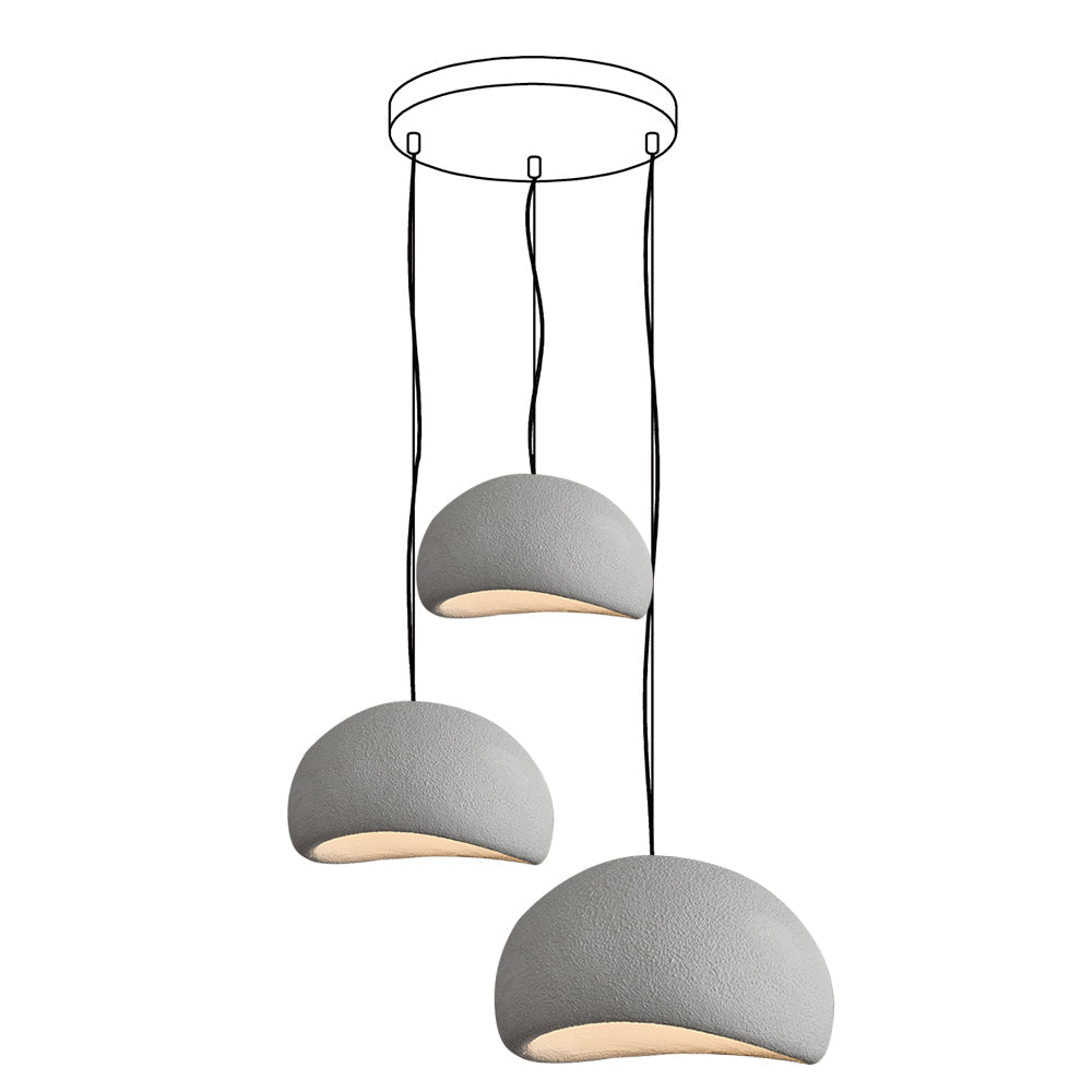 Lustra Chandelier Combinaison Rugueuse Wabi-Sabi - Neutralighting