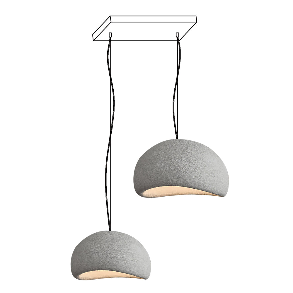 Lustra Chandelier Combinaison Rugueuse Wabi-Sabi - Neutralighting