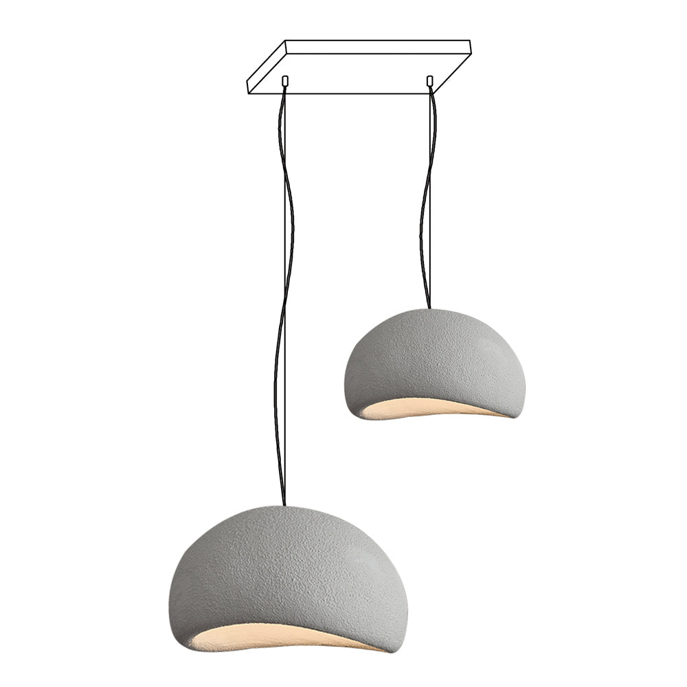 Lustra Chandelier Combinaison Rugueuse Wabi-Sabi - Neutralighting
