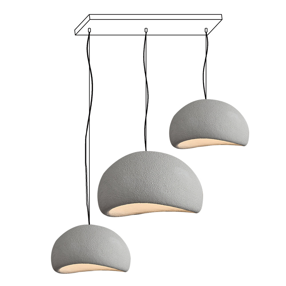 Lustra Chandelier Combinaison Rugueuse Wabi-Sabi - Neutralighting