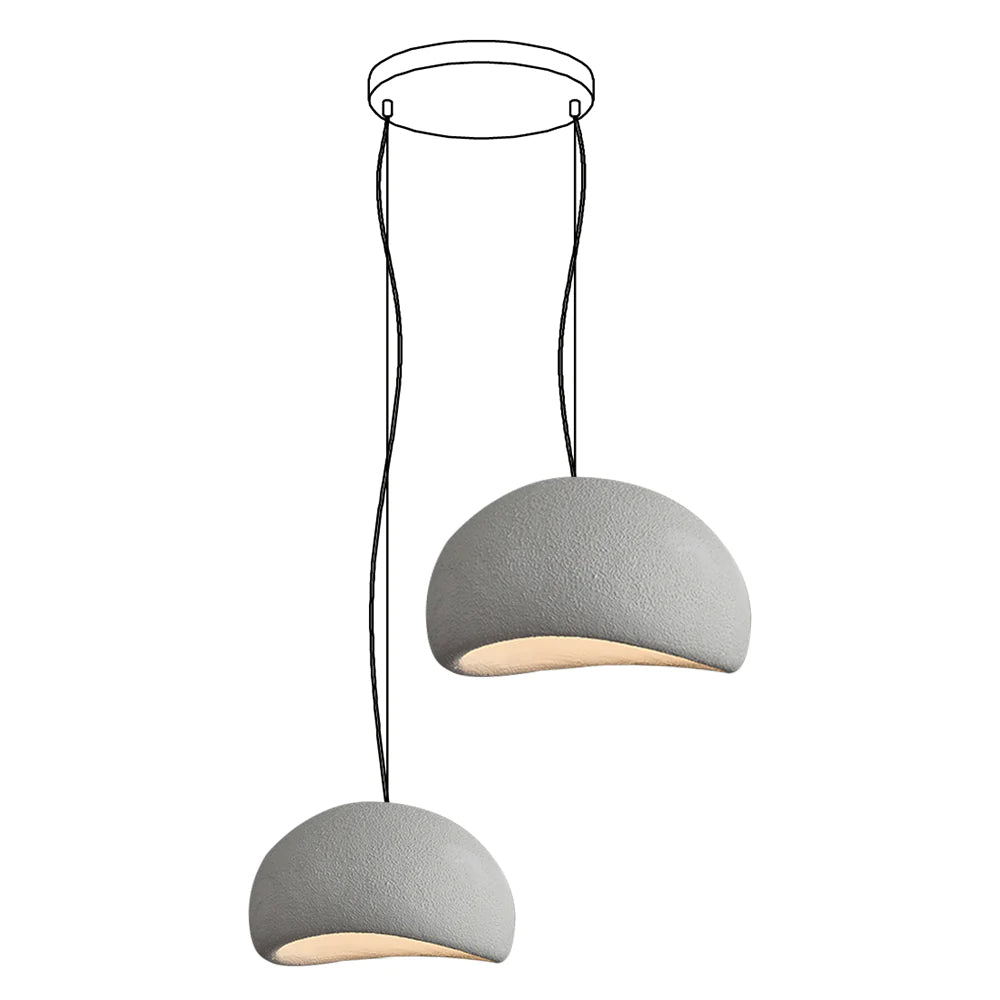 Lustra Chandelier Combinaison Rugueuse Wabi-Sabi - Neutralighting