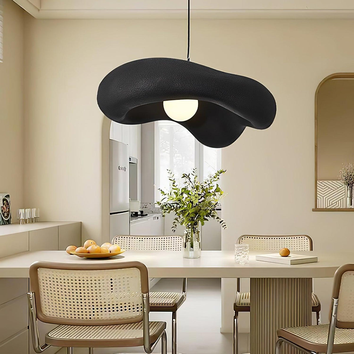 Glinten Suspension en résine de forme organique pour intérieurs modernes Naturel - Neutralighting