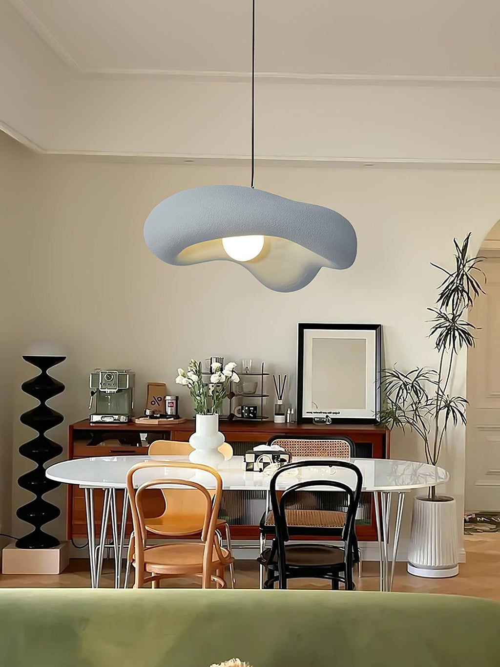 Glinten Suspension en résine de forme organique pour intérieurs modernes Naturel - Neutralighting
