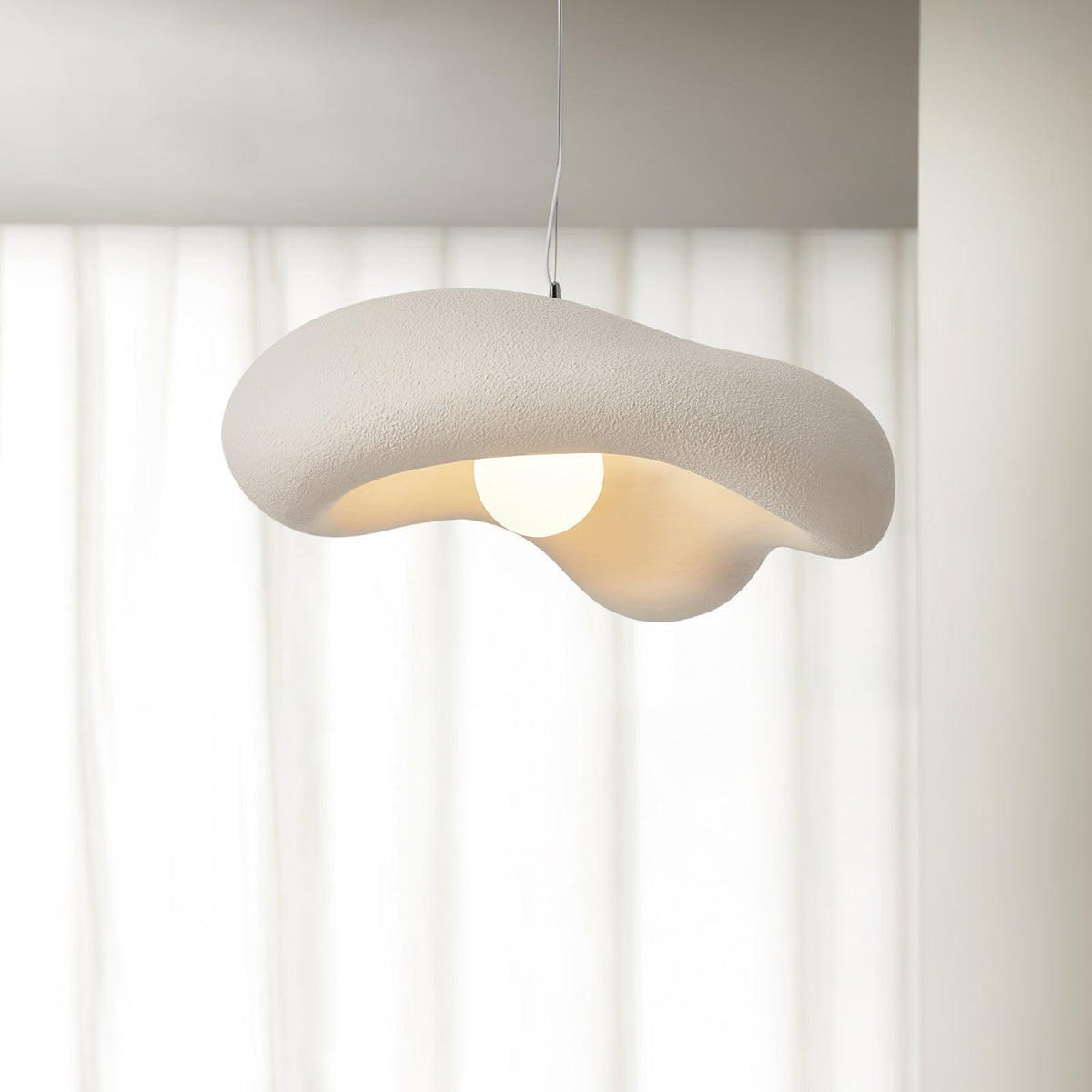 Glinten Suspension en résine de forme organique pour intérieurs modernes Naturel - Neutralighting