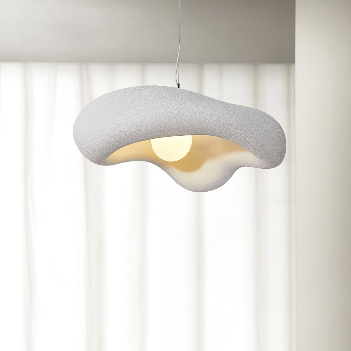 Glinten Suspension en résine de forme organique pour intérieurs modernes Naturel - Neutralighting