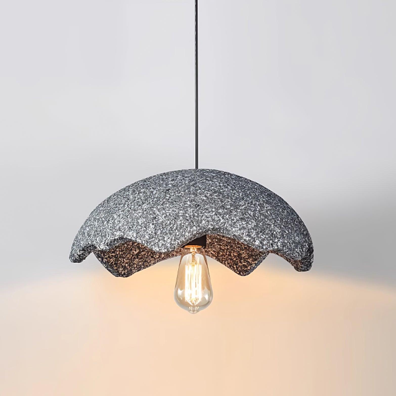 Zuko Lampe Pendante Évasée Texturée Organique - Neutralighting