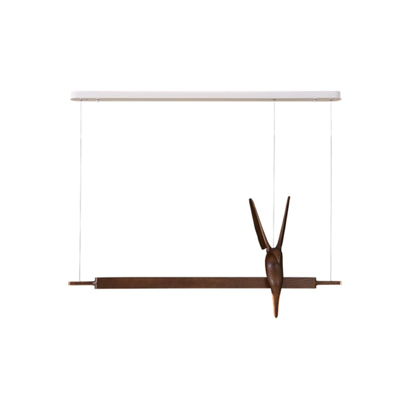 Varinisra Sculptural Oak Pendant Light - Neutralighting