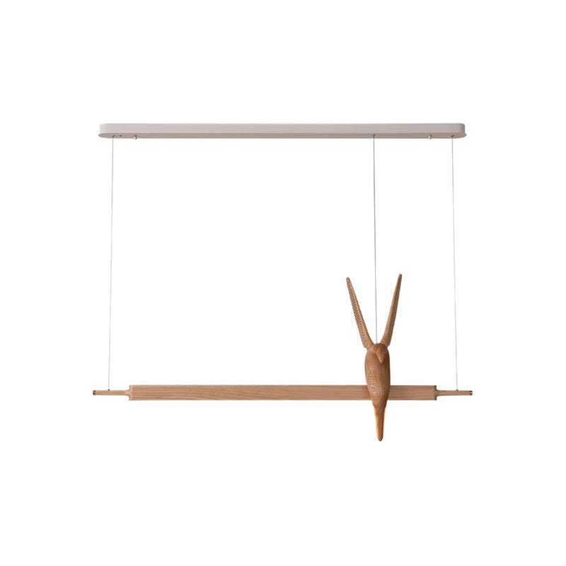 Varinisra Sculptural Oak Pendant Light - Neutralighting