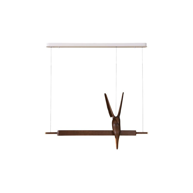 Varinisra Sculptural Oak Pendant Light - Neutralighting
