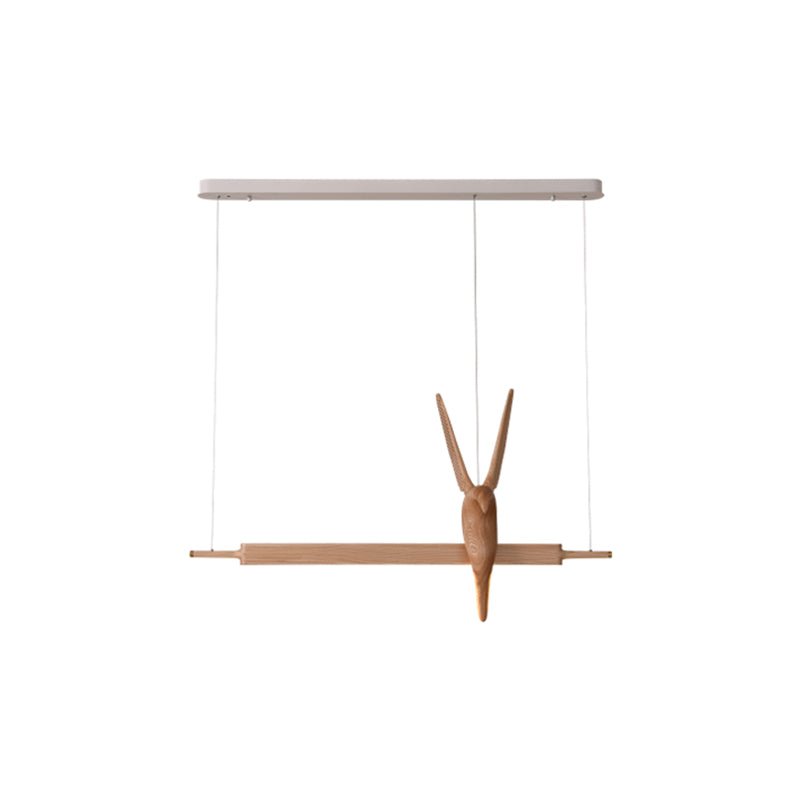 Varinisra Sculptural Oak Pendant Light - Neutralighting