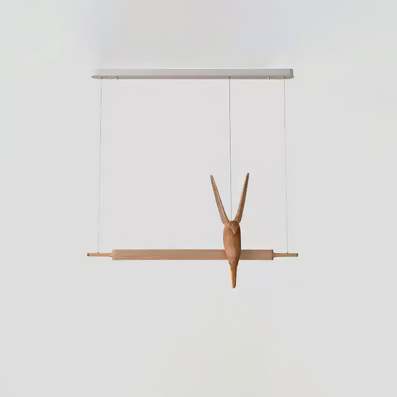 Varinisra Sculptural Oak Pendant Light - Neutralighting