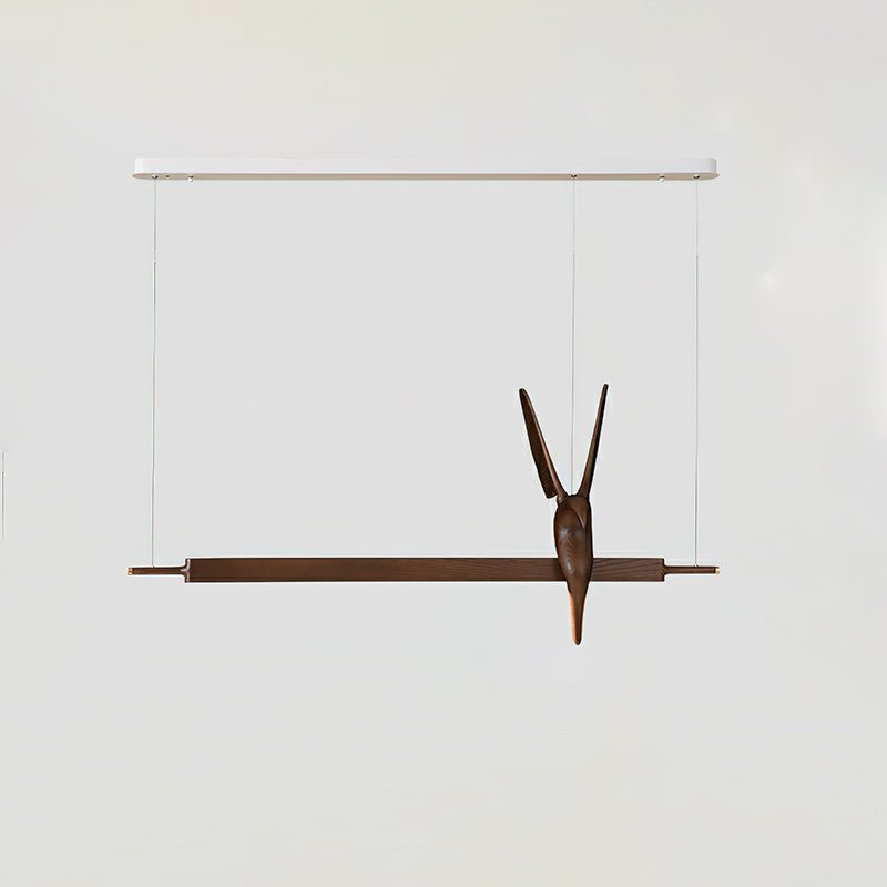 Varinisra Sculptural Oak Pendant Light - Neutralighting