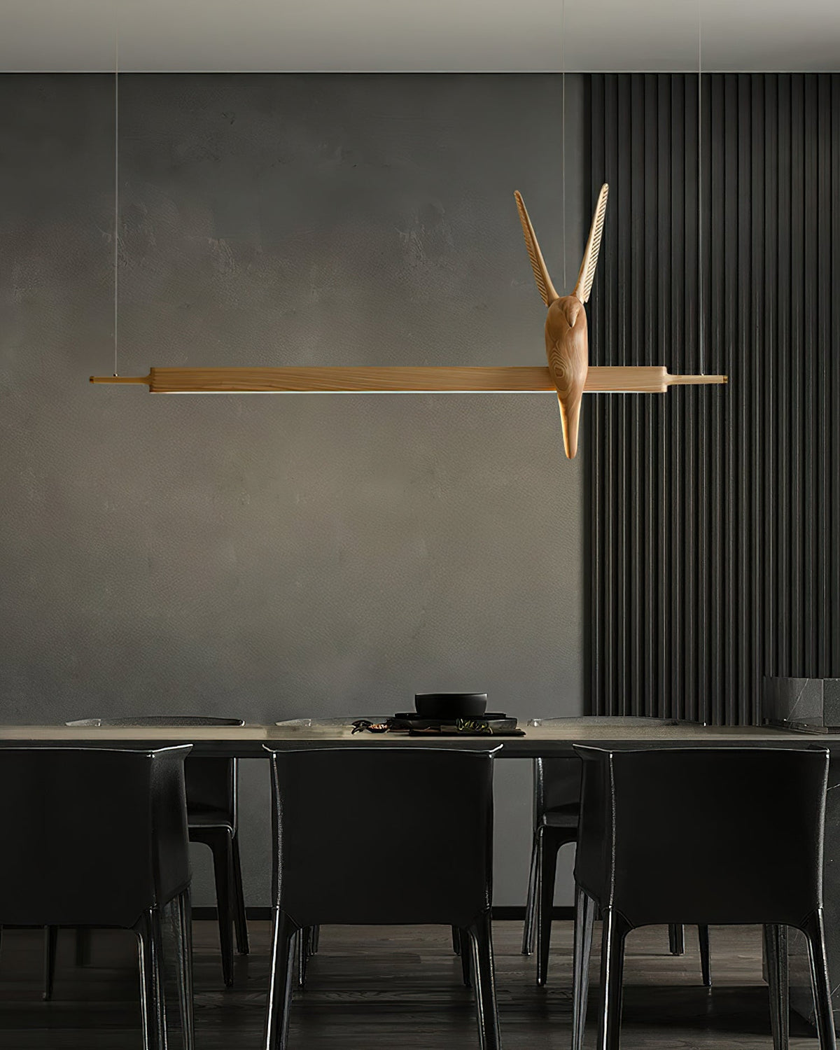 Varinisra Sculptural Oak Pendant Light - Neutralighting