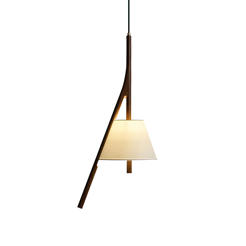 Zovenarae Triangulaire Bois Pendentif Lumière - Neutralighting
