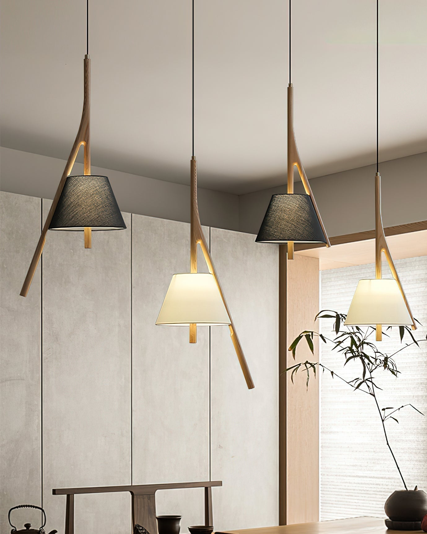 Suspension en Bois Haven - Neutralighting