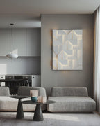 Lumis Applique Murale Art Lumineux en Couches - Neutralighting