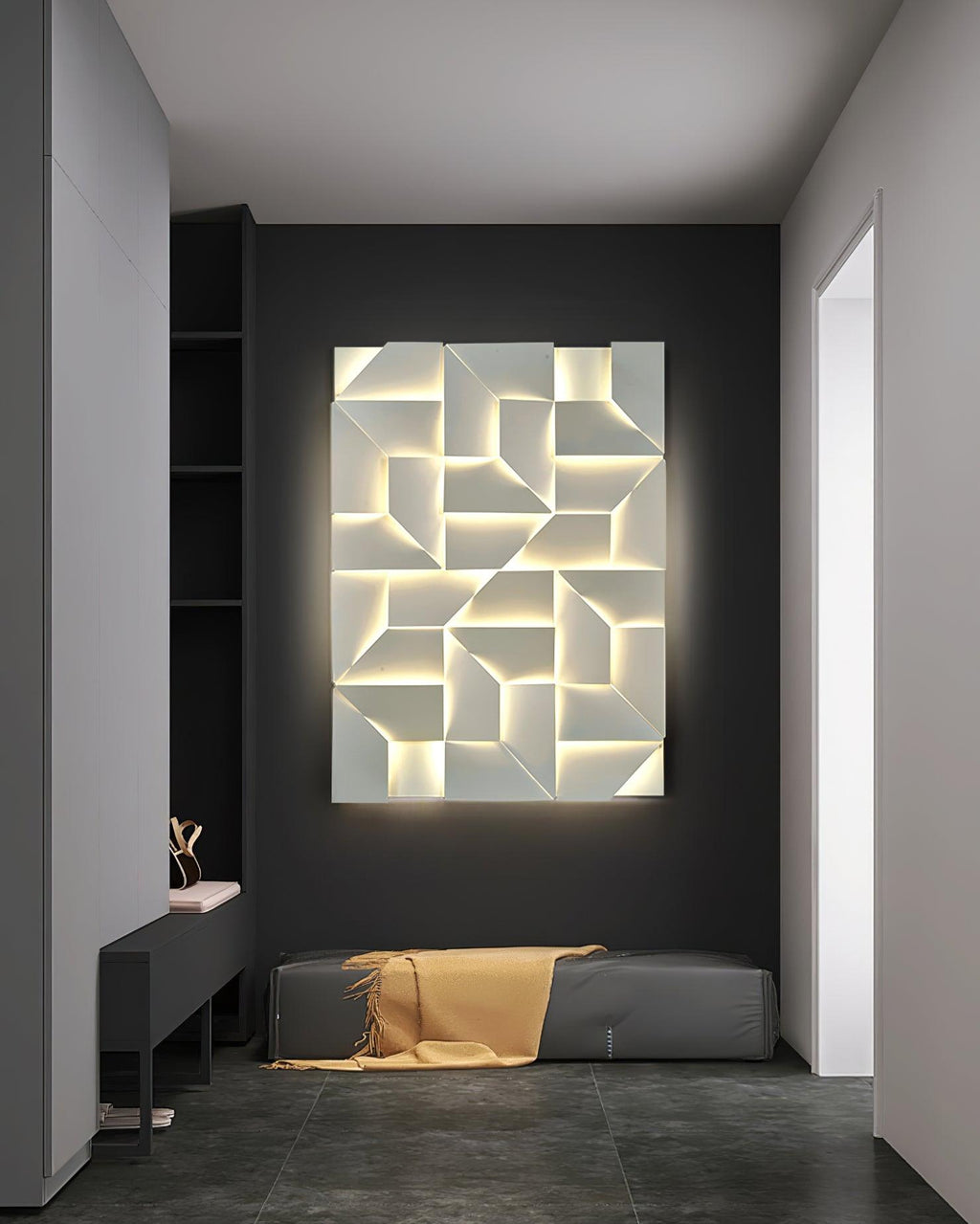 Lumis Applique Murale Art Lumineux en Couches - Neutralighting