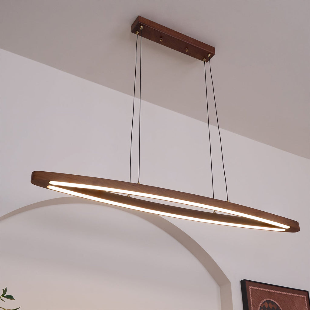 Zentan Lampe suspendue minimaliste en bois - Neutralighting