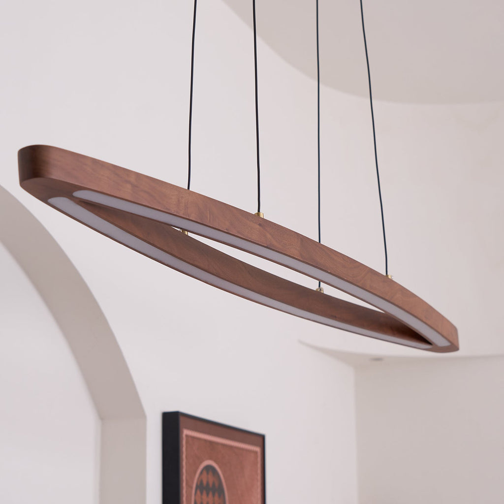 Zentan Lampe suspendue minimaliste en bois - Neutralighting