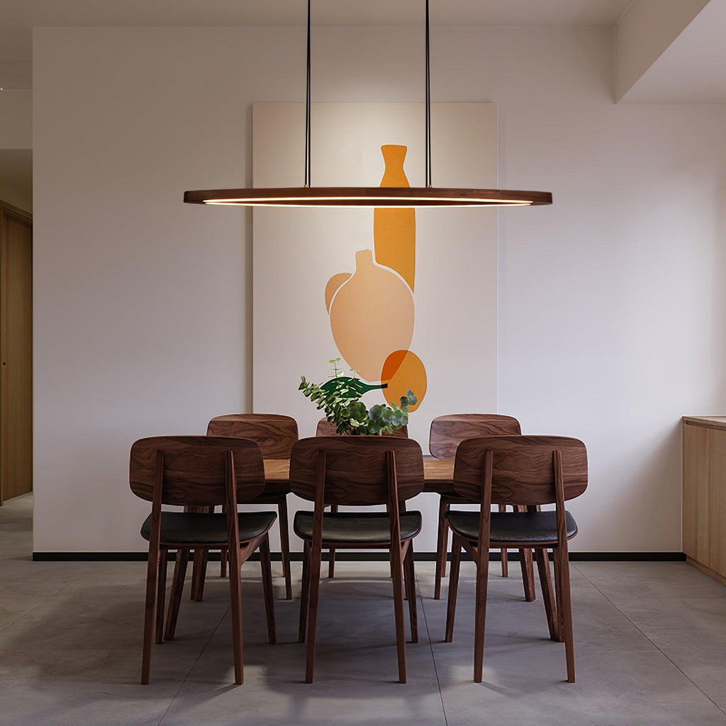 Zentan Lampe suspendue minimaliste en bois - Neutralighting